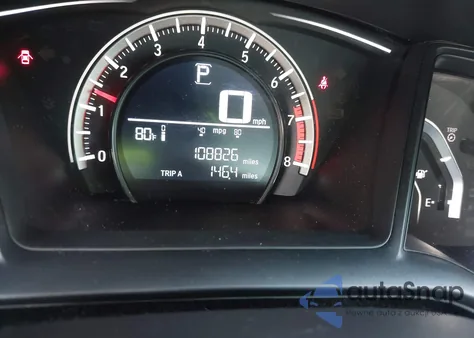 2016 Honda Civic Lx z USA, uszkodzony, nr VIN 2HGFC2F56GH543263